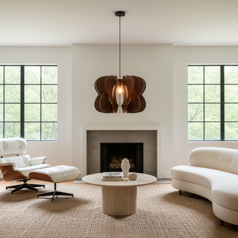 High-End Wood Lighting Without the Designer Price Tag
