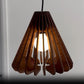 Rhythm Small Wood Pendant Light