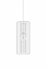 Line drawing of wooden pendant light 9