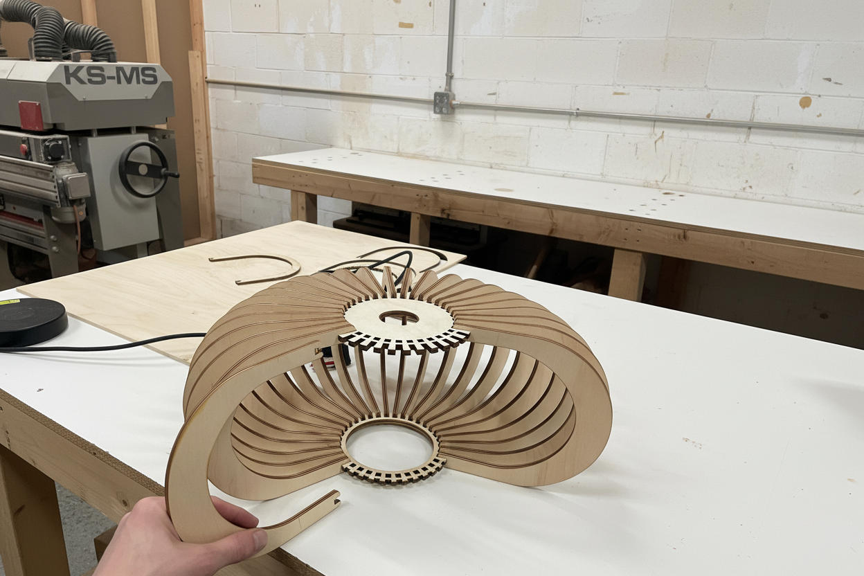 Pendant light without background cutting boards