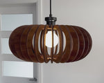 Band Wood Pendant Light 5