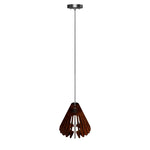 Rhythm Small Wood Pendant Light 8